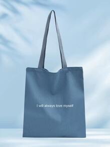 Halloween, Giáng sinh, Túi xách, Túi xách nữ, Túi tote, Túi đeo vai, Túi đeo vai nữ, Túi tote nữ, Túi nữ màu trơn, Dung tích lớn, Quà tặng, Tự làm, Quà sinh nhật, Du lịch, Trường học, Đi làm, Halloween, Giáng sinh, Giáng sinh - Màu xanh lam - Xem 3