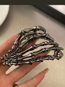 1 kẹp tóc hình bộ xương bằng kim loại, phụ kiện tóc phòng tắm, lễ tạ ơn, đêm giáng sinh, quà tặng giáng sinh - Nhiều màu - Xem 8