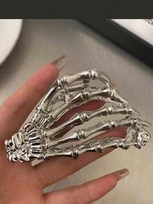 1 kẹp tóc hình bộ xương bằng kim loại, phụ kiện tóc phòng tắm, lễ tạ ơn, đêm giáng sinh, quà tặng giáng sinh - Nhiều màu - Xem 7