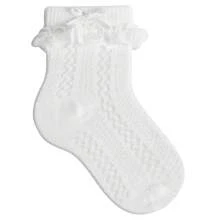 Kit 2 Items Combination White Shoes And Party Socks For Girls - Xem 7