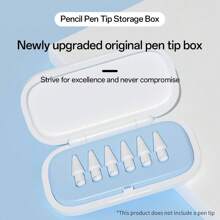 Silicone Apple Pencil Tip Cap Compatible With Apple Pencil 1st/2nd Gen, Quiet Stylus Nib Compatible With IPad Paper-Like Screen Protector - Multicolor - View 3