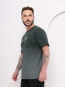 Men's T-Shirt - Màu xanh Ô liu - Xem 3