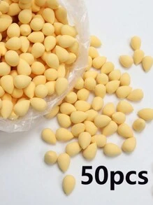 10/5 miếng mút trang điểm chuyên nghiệp mút che khuyết điểm siêu mềm dụng cụ trang điểm mặt cho kem nền, phấn phủ, kem dưỡng da - Màu vàng - Xem 13