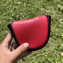 1 件时尚高尔夫推杆套高尔夫球杆头套 PU 皮革彩色防水防护，高尔夫配件 - 彩色 - 查看 7