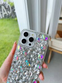 Luxurious Shiny Diamond Mobile Phone Case Applicable Applicable IPhone 16 Pro Max 16 Pro 16 Plus IPhone 16 IPhone 15 Pro Max 15 Pro 15 Plus IPhone 15 14 Pro Max 14 Pro 14 Plus 14 13 Pro Max 13 Pro 13 12 Pro Max 12 Pro 12 11 Pro Max 11 XS Max XS XR 7 Plus 8 Plus