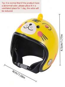 1/2 件宠物鸡/鸟形钥匙扣头盔、汽车饰品（随机图案/颜色） - 彩色 - 查看 2