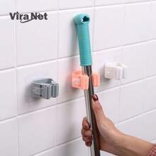 Adhesive Clink Broom - Squeegee - Shovel Holder Supports 3kg - 白色 - 查看 3