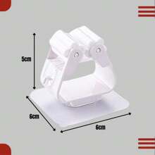 Adhesive Clink Broom - Squeegee - Shovel Holder Supports 3kg - 白色 - 查看 5
