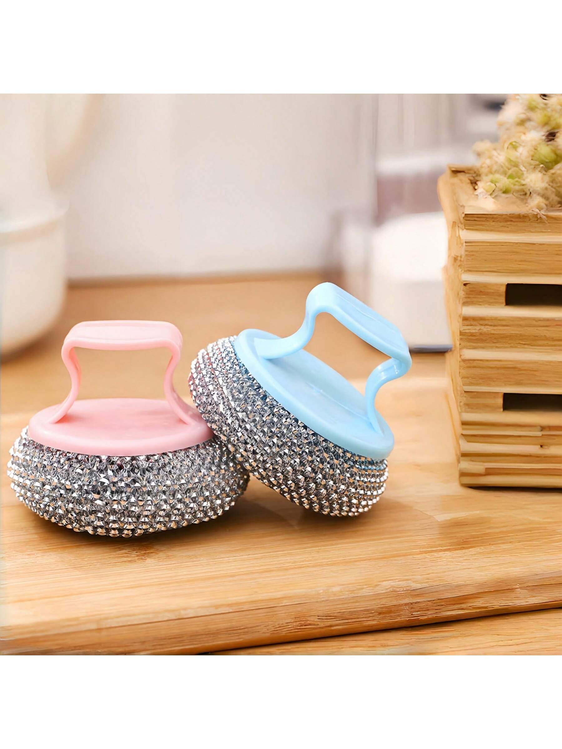 سطادات غسل الصوف 6 قطع – حصائر غسل مرنة لتنظيف الأ...