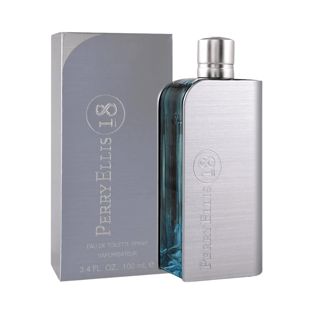 Perry Ellis 18 By Perry Ellis Cologne For Men 3.4 Oz EDT 100mL Eau De Toilette For Him - Clear - View 1