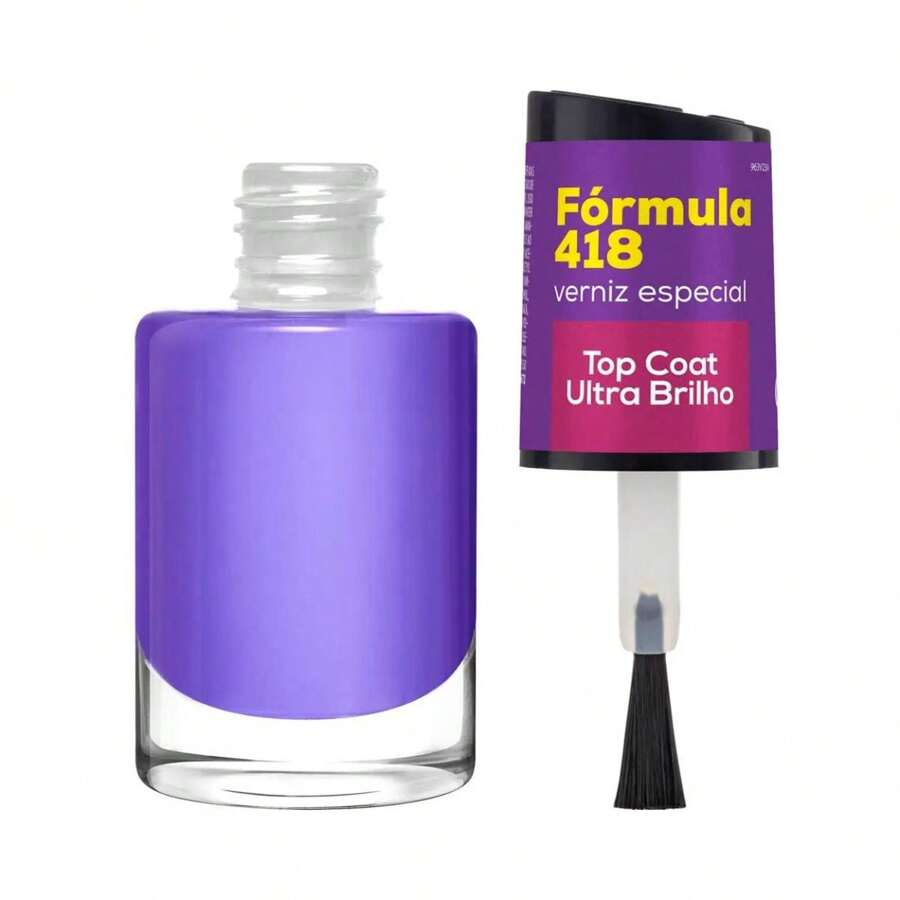 Base Nail Polish Formula 418 Top Coat Ultra Shine Blush 10ml - 白色 - 查看 1