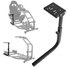 Minneer Racing Sim Cockpit Shifter Stand Accessories Fit For G25 G27 G29 G920 G923,For Our Steering Wheel Mount NO Handbrake Shifter - Black - View 1