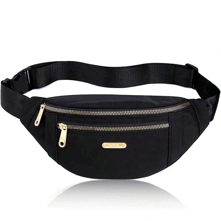 Pellet Digital Electronic Technology Co Belt Bag Waist Pack Crossbody Bag Fanny Pack Phone Holder - màu đen - Xem 1