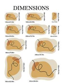 High Quality Upgraded Geometric Line Imitation Cashmere Soft Cream Cloud-Shaped Carpet, Suitable For Living Room, Bedroom, Bedside, Sofa, Tea Table, Stores (Clothing, Beauty, Nail, Eyelash) And Hotels. Available In Yellow, White, Purple, Green, Yellow, Pink, Blue. Asymmetrical Sizes May Have 1-5cm Deviations.