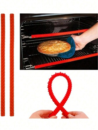 2 件装耐热烤箱架保护器