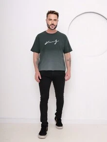 Men's T-Shirt - Màu xanh Ô liu - Xem 4