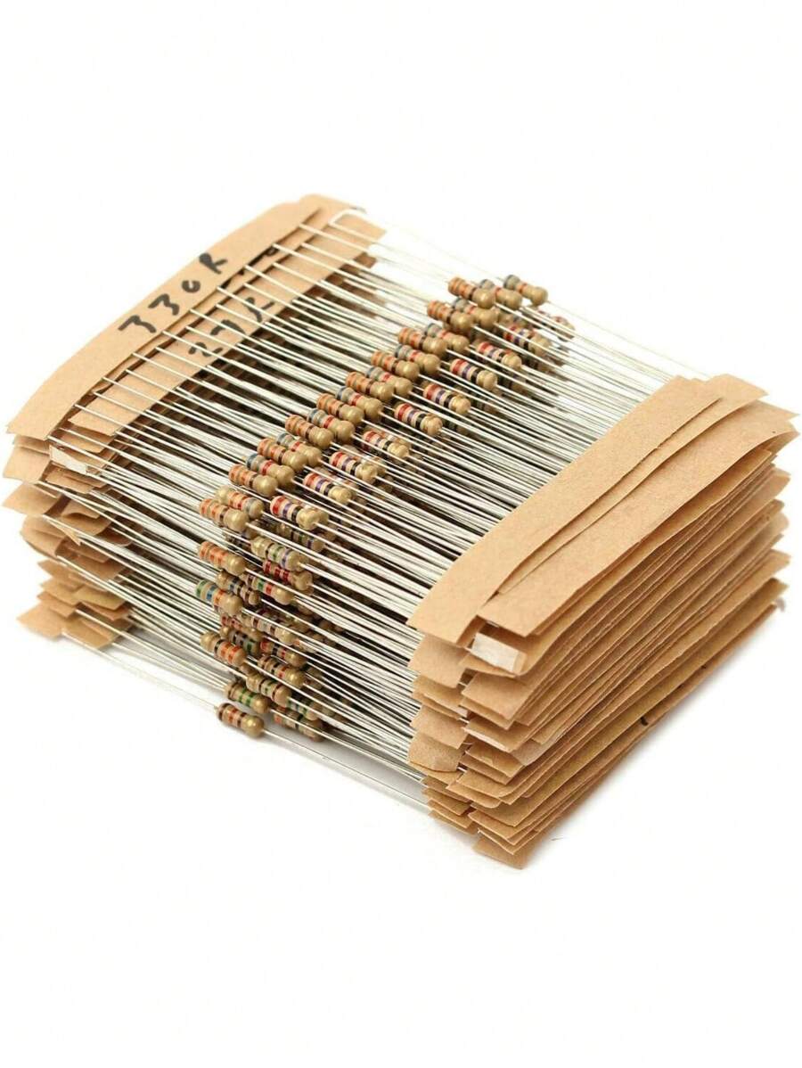 300 Resistencias 1/4w Para Circuitos Pcb Valores A Elegir - 470 ohmios - Ver 1