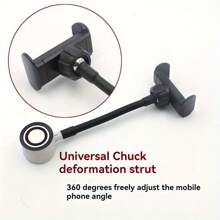 DONQE 1个通用手机支架 - 平面磁吸车载支架，防震，可旋转，兼容缝纫机、包缝机和Kan Car - 彩色 - 查看 8