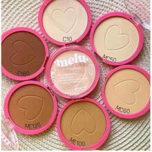 Melu By Ruby Rose Compact Face Powder Fine Texture Medium Coverage - E160 - 查看 4