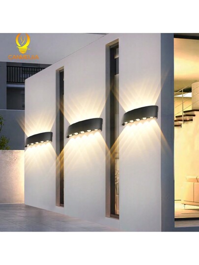 CANMEIJIA Waterproof LED Wand Verlichting Fixture, High Lumen Output 3000/4000/6500K, Aluminum/Plastic Outdoor Lighting, IP65 Rated, 85V 265V, Patio, Stairwell, Street, Indoor Areas, Kitchen, Bedroom, Hallway view 11
