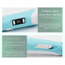 3D Pen With 9 Colors Of PLA Filament Refill, A Total Of 88 Feet - Blue - View 6