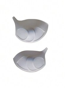 Kit 10 Pairs Shell Bra With Bubble Handle Scale Top Making Filling Volume - Blanco - Ver 10