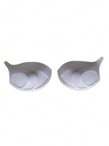 Kit 10 Pairs Shell Bra With Bubble Handle Scale Top Making Filling Volume - Blanco - Ver 3