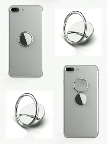 1 giá đỡ hình nhẫn xoay 360° đa năng - Giá đỡ hình nhẫn kim loại cho máy tính để bàn và điện thoại di động - Nhiều màu - Xem 5