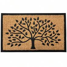 TREE OF LIFE DOOR MAT 45CM X 75CM - KAPAZI - Beige - View 1