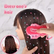 Set di accessori per capelli fai-da-te, 1 set /100 pezzi /120 pezzi /220 pezzi, accessori per capelli per feste e festival, decorazione per la casa, bellamente progettati, forme affascinanti. Questo è l'ideale regalo per compleanni, Natale o per le ragazze. (qualsiasi forma, colore, stile), Natale, accessori per capelli, accessori per capelli per bambini, accessori per capelli per ragazze, Natale, accessori per capelli per bambini, accessori per capelli per ragazze, accessori per capelli - Multicolore - Visualizzare 2