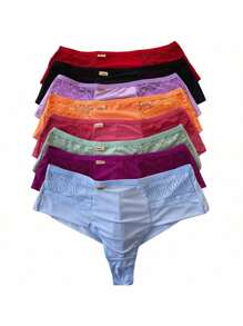 KIT Plus Size Panties Double String Wide Side Comfort Lingerie Women's Clothing Cheap - Nhiều màu - Xem 10