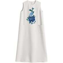 1 Pair Rose Floral Embroidery Applique Patches, For Dress/Clothing Decoration - Multicolor - View 6