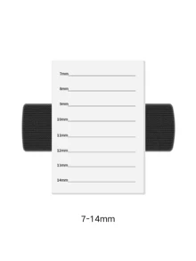 1 件装亚克力睫毛延长收纳托盘假睫毛支架瓷砖调色板睫毛架带皮带嫁接睫毛秤工具 - 彩色 - 查看 15