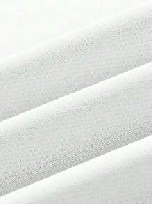 Men's Regular Fit Christmas Letter Print Long Sleeve Sweatshirt, Spring Autumn - White - View 6