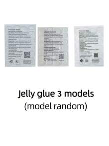 24入組閃亮杏仁形指甲亮片，時尚優雅的設計，適合女性，派對、舞蹈和日常穿著壓克力甲指甲用品 - 彩色 - 查看 6