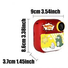 Kids Camera Instant Print, Kids Selfie Instant Digital Camera With Fun Filters And Cute Stickers, Timed Shooting, Fun Gift For Girls And Boys 3-12 Years - Multicolor - View 3