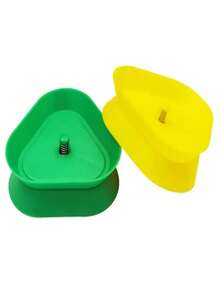 4pcs/Set Triangle Hands-Free Playing Card Holder, Card Game Board Accessories, Christmas, Adult Games,Skip Bo Cards,Card Holder - Multicolor - View 7