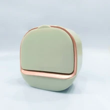 1pc Thicker Soap Dish Draining Soap Holder, Large Size For Bathroom Home Use, Cute Soap Box Back To School - Multicolor - View 8