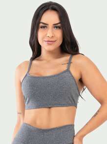 Kit 3 Women's Fitness Strapless Top Without Pads Gym - Black - View 8