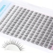 1/2/4 hộp lông mi cong mềm tự nhiên, 9-12mm, hỗn hợp 0,07mm C/D, 14 hàng/168 chiếc lông chồn chống nước, lông mi tự làm nhẹ cho trang điểm tự nhiên đến ấn tượng, thích hợp sử dụng hàng ngày và sự kiện, cụm lông mi, cụm lông mi, lông mi riêng lẻ, lông mi, lông mi giả - C - Xem 5