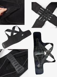 Correa ajustable unisex, diseño cómodo y transpirable, mejora la confianza corporal, ligero y flexible, ideal para uso diario, oficina, deportes y fitness