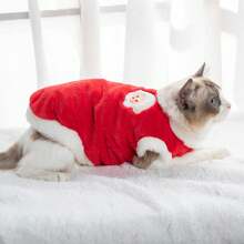 Pet Clothes, Cat Clothes, Autumn/Winter Cat Vest, Warm & Cute Plush Cat Outfit