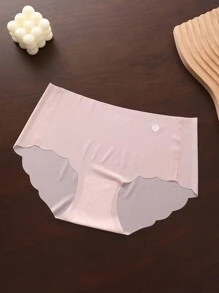 6 条装 女士超薄冰丝无缝内裤 性感中腰三角裤 透气速干运动内衣