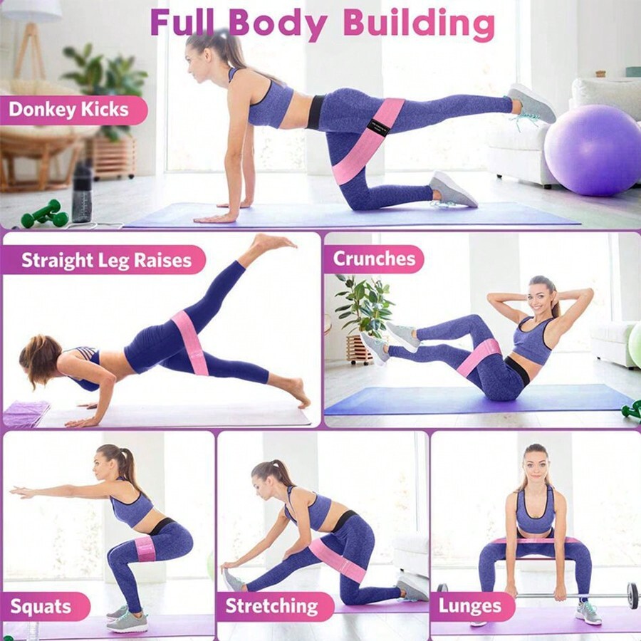 Resistance Bands For Working Out, 3 Levels Exercise Bands Workout Bands