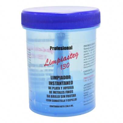 Líquido Limpiasteg 130 Canasta Y Cepillo 236.5ml Joyería