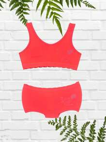 Young Girls Underwear - 橘色 - 查看 1