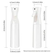 1pc 200/300/500ML，家用厨房按压式油喷雾瓶，空气炸锅油喷雾雾化瓶，防尘烧烤油壶