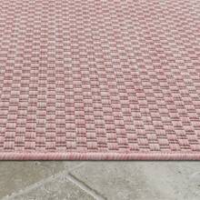 Solid Outdoor Rug Venedig Mottled Color - Pink - View 5