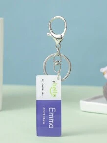 Móc khóa Acrylic tùy chỉnh tên riêng của bạn, Thẻ tên hai mặt, Bác sĩ cao cấp, Sinh viên y tá, NHS, Chuyên gia y tế, Bác sĩ đa khoa, Nữ hộ sinh - kẹp tôm hùm - Xem 12