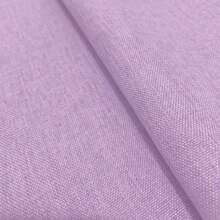 Linen Fabric For Sofa Linen Look 1.40m Wide - Lilás - View 3